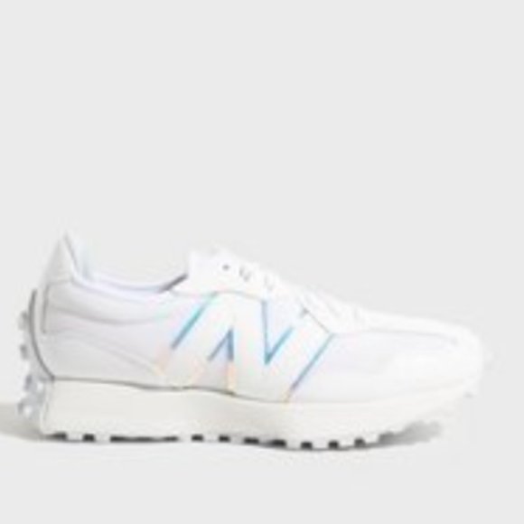 New Balance 327 W11.5/M10 Unisex Casual Sneakers Shoes White - Picture 14 of 16